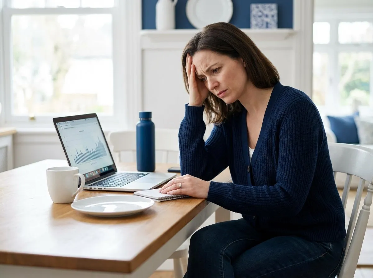 Woman researching Mounjaro first 