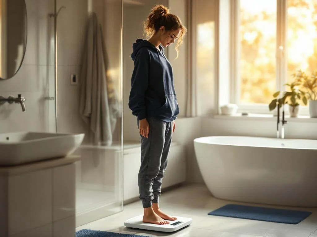 Woman researching Mounjaro first 