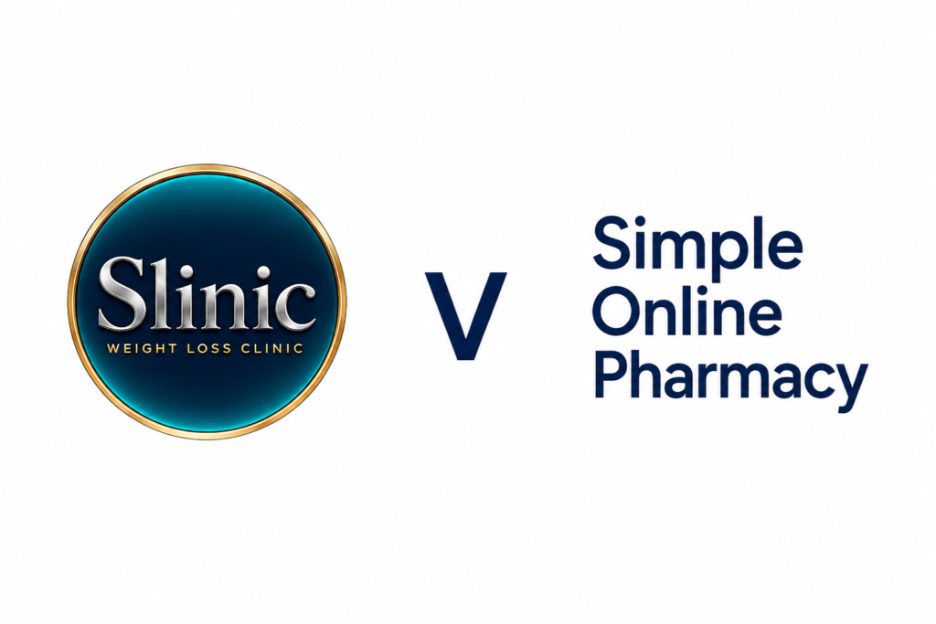 Slinic vs Simple Online Pharmacy 2026 | Save Up to £420 on Mounjaro