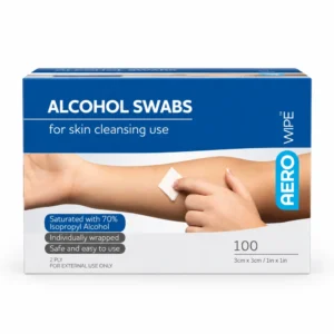 Alcohol Pre-Injection Swabs (70% IPA · 100 individually wrapped)