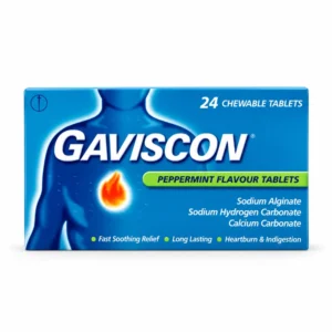 Gaviscon Original Peppermint Tablets (24 chewable tablets)
