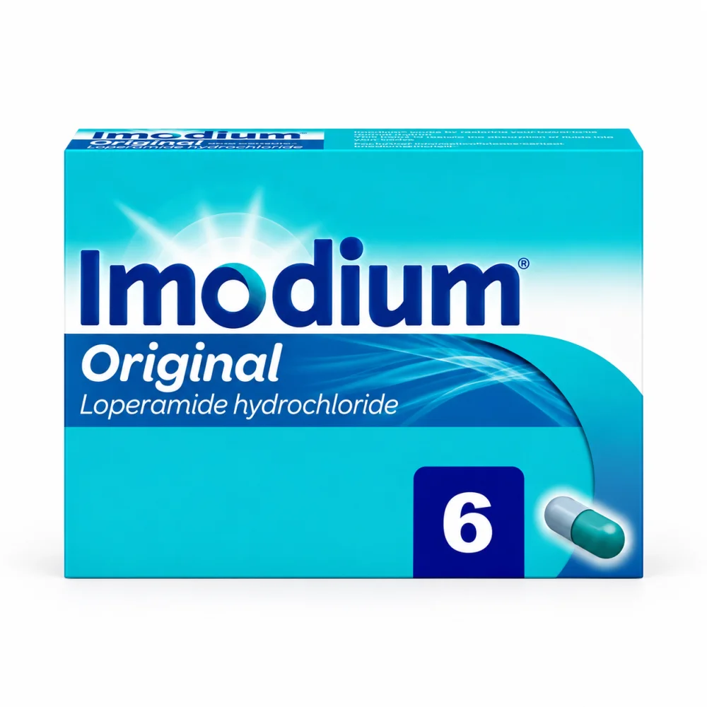 Imodium Original 2mg Capsules (6 capsules)